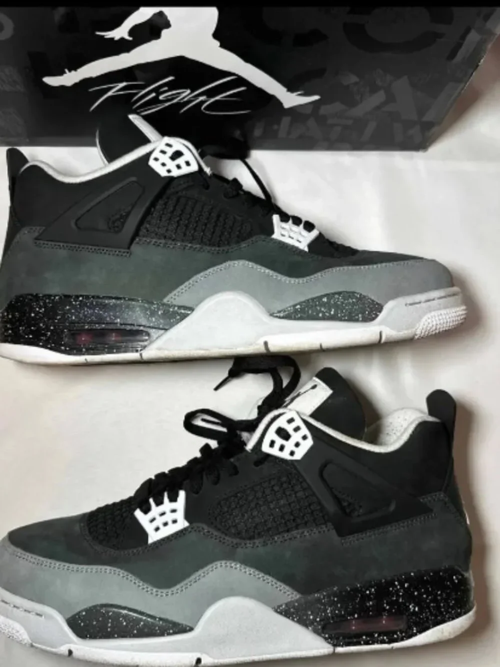 Nike Air Jordan 4 Retro Fear 2024 Men's Shoes